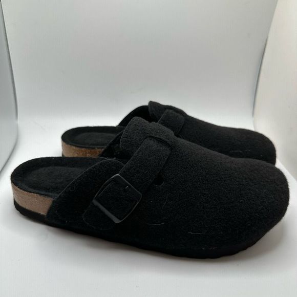CUSHIONAIRE Womens Clog 8 BLACK - Picture 1 of 7